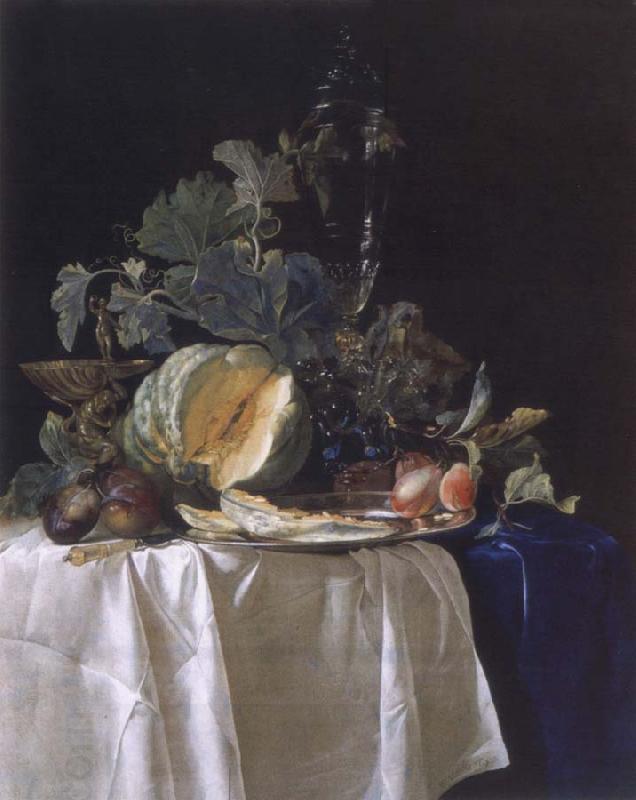 Aelst, Willem van Style life with fruits